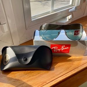 Ray Ban 132mm Shield Sunglasses